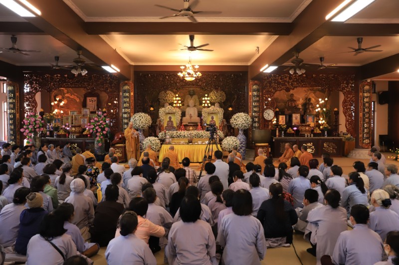Đại Lễ Tưởng Niệm Đức Vua Phật Hoàng Trần Nhân Tông nhập Niết-bàn tại TVTL Sùng Phúc