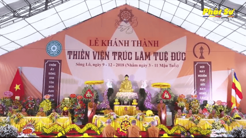 Lễ khánh thành TVTL Tuệ Đức