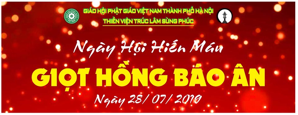 Kính mời tham dự Pháp hội - Giọt Hồng Báo Ân