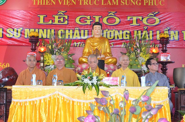 Lễ Giỗ Thiền sư Minh Châu Hương Hải và Tọa đàm: Thiền sư Minh Châu Hương Hải với việc phục hưng Phật giáo Trúc Lâm
