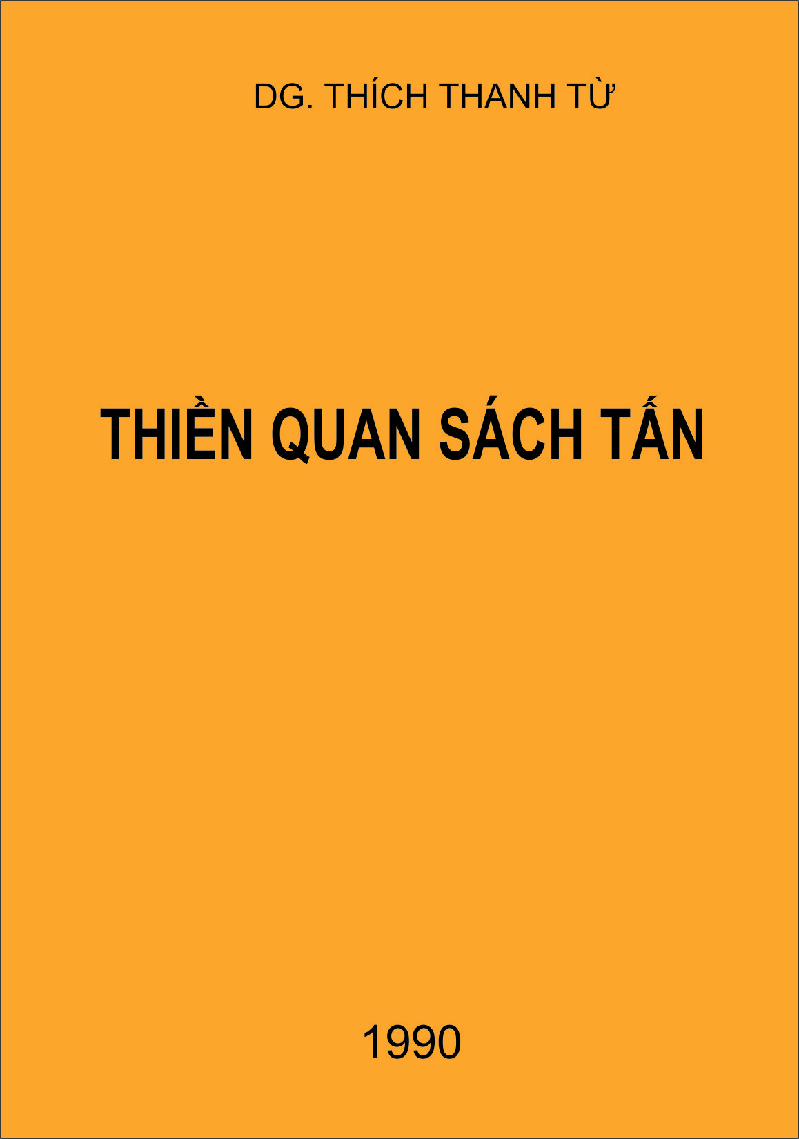 Thiền quan sách tấn