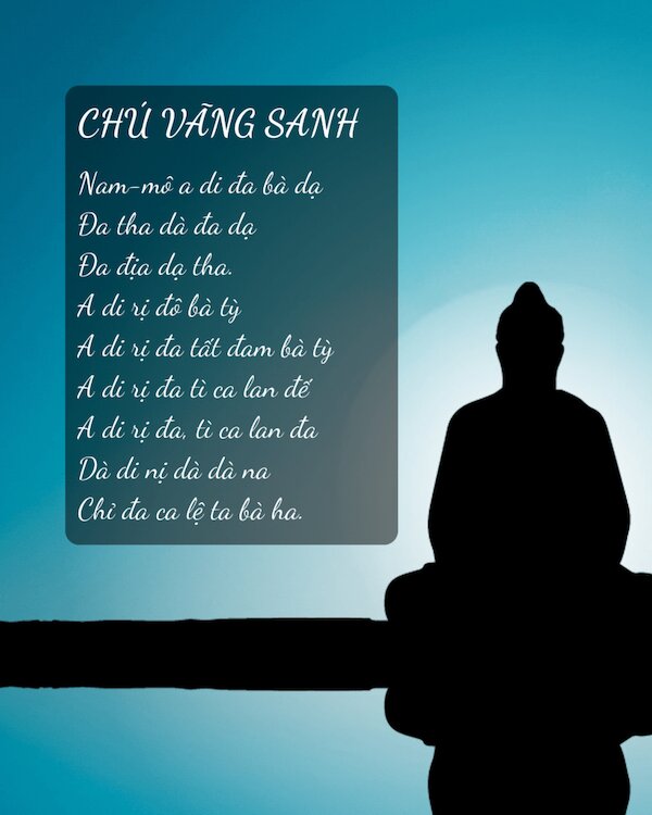Nguồn gốc chú Vãng Sanh
