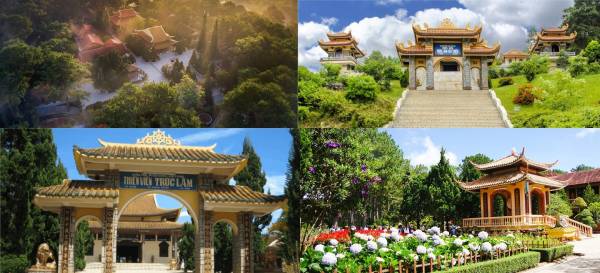 Điểm độc đáo trong kiến trúc của thiền viện trúc lâm Đà Lạt